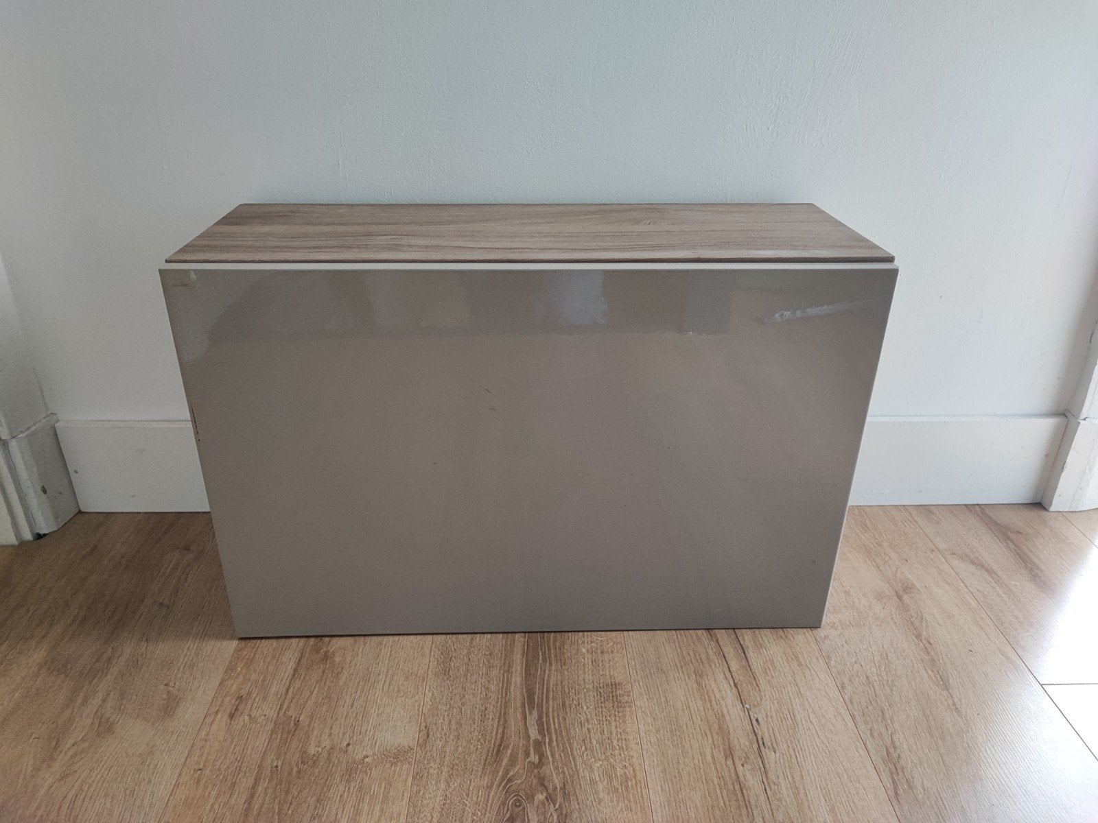 IKEA Besta wandkast met deur, Ophalen, 50 tot 100 cm, Minder dan 100 cm, Overige houtsoorten