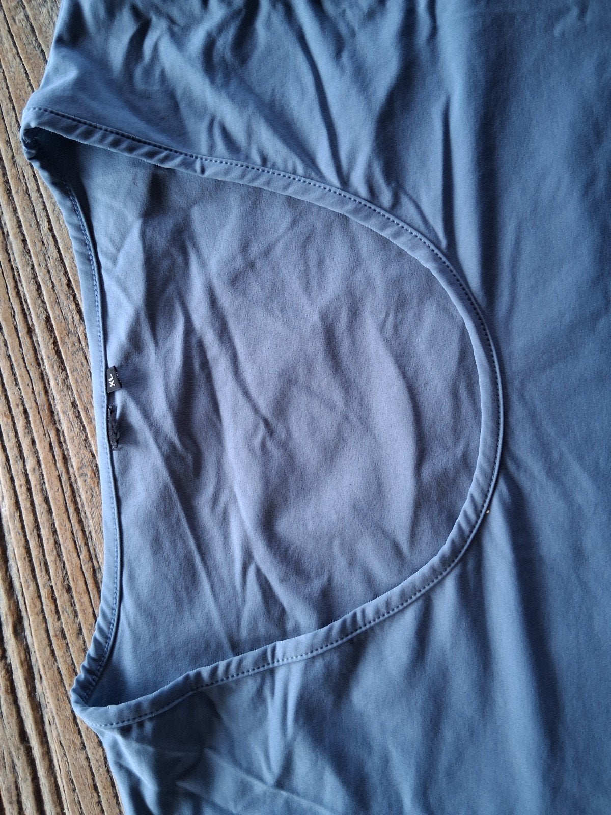 Top van je m'appelle licht blauw maat XL travelstof, Blauw, Maat 46/48 (XL) of groter, Ophalen of Verzenden, Zo goed als nieuw