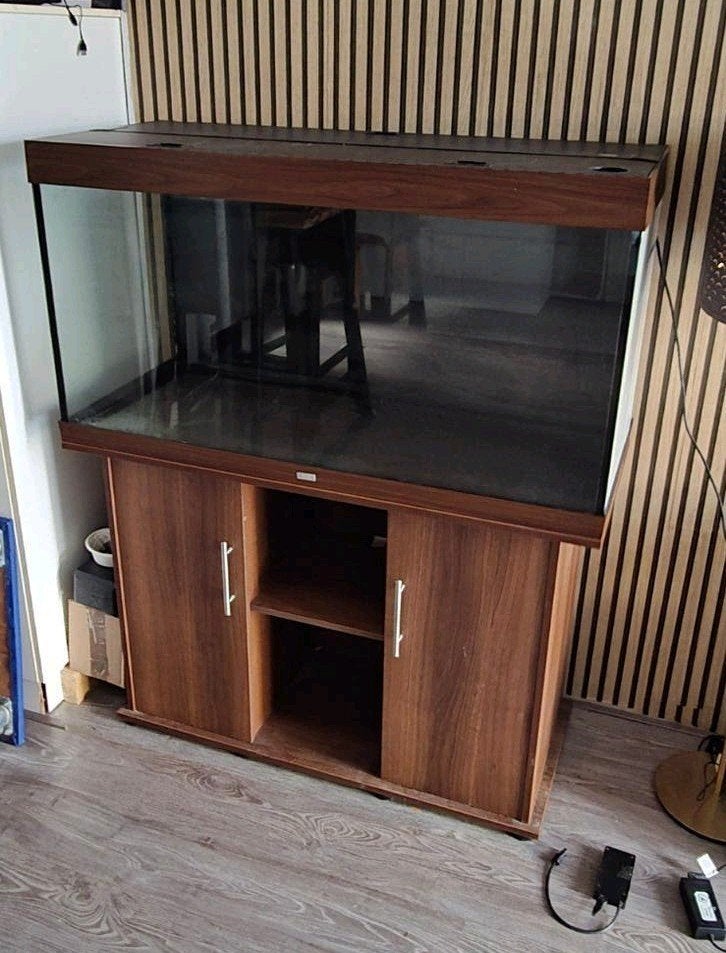 Juwel Rio 350L aquarium inclusief toebehoren., Ophalen, Gebruikt, Leeg aquarium, Inclusief toebehoren