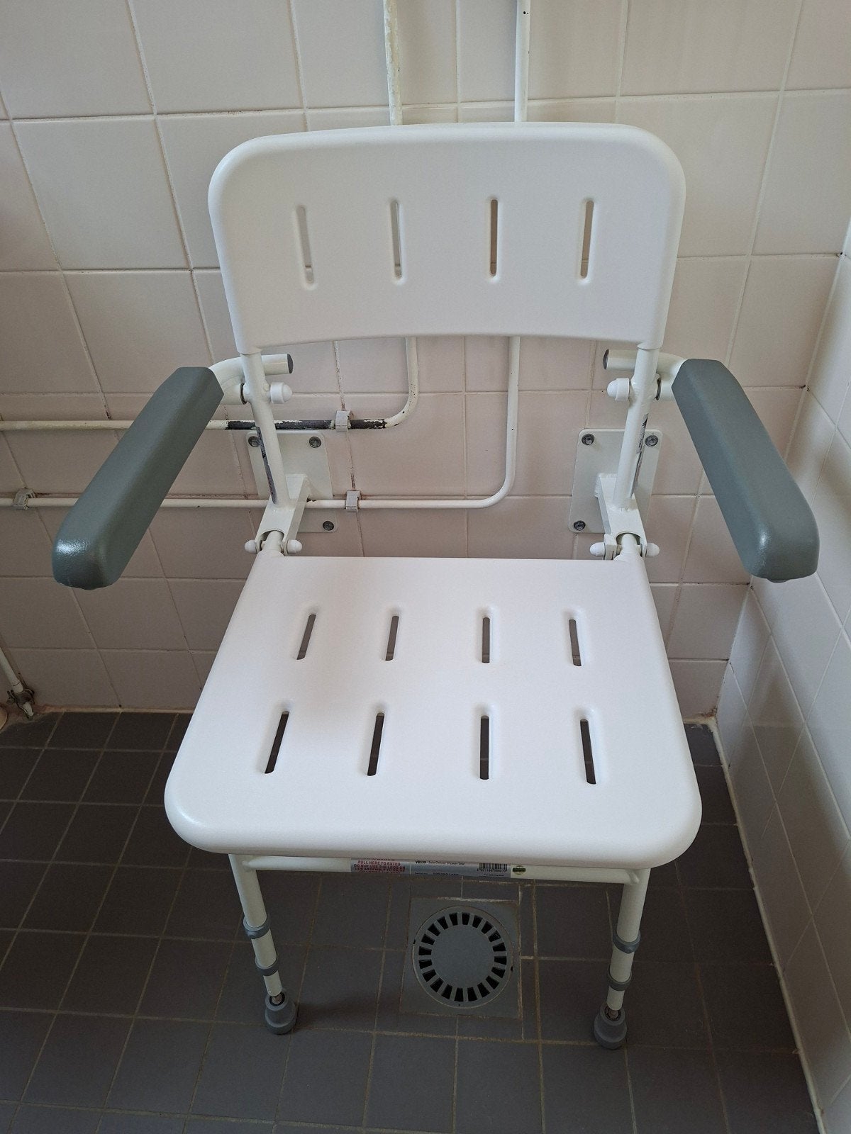 Aidapt Douchestoel opklapbaar - Verstelbare hoogte max 190kg, Verzenden
