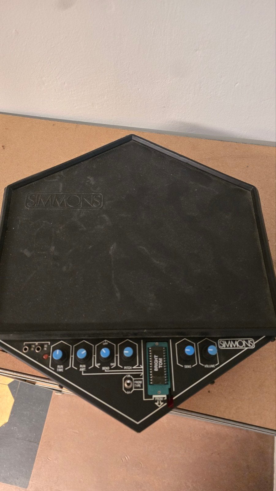 Simmons Drumpad - Vintage Elektronische Percussie Pad, Muziek en Instrumenten, Ophalen, Gebruikt, Overige merken, Elektronisch