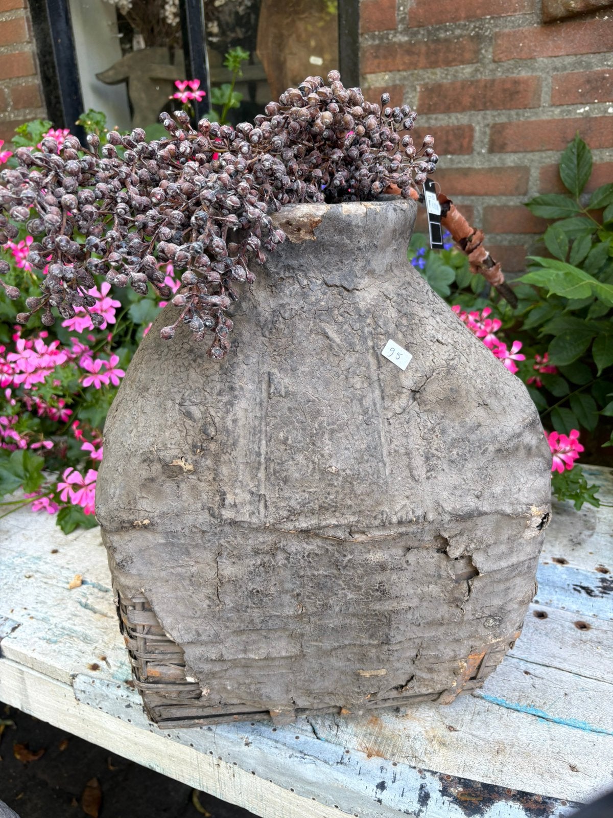 Oude grote leemmand, Gebruikt, Mand, Ophalen of Verzenden, Nvt