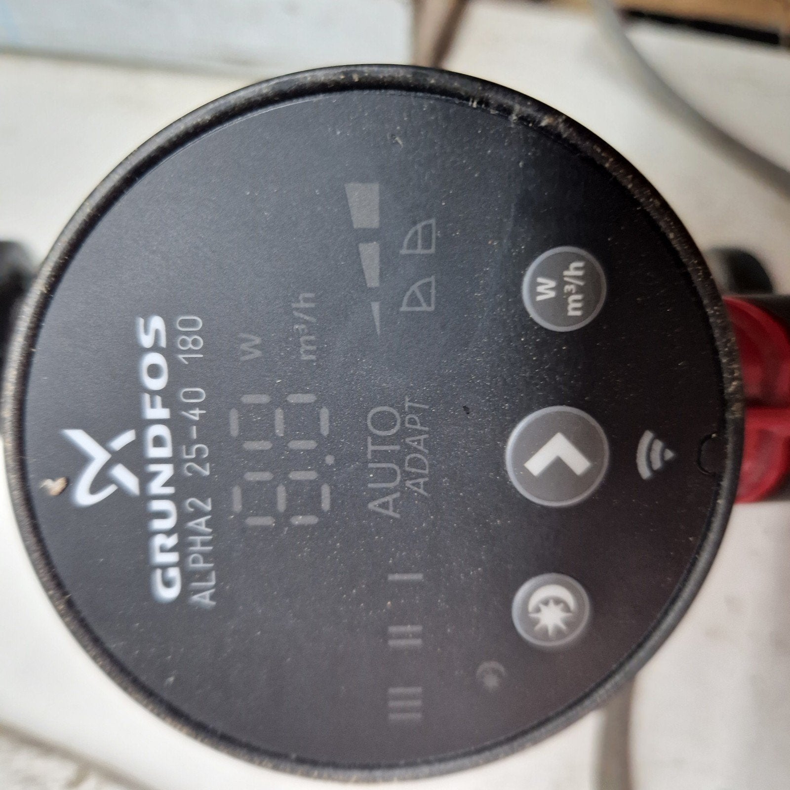 Grundfos ALPHA2 25-40 180 circulatiepomp vloerverwarming, Ophalen of Verzenden, Gebruikt