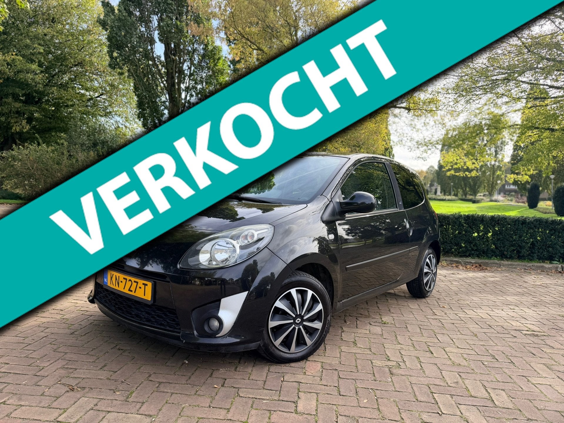 Renault Twingo 1.2-16V Dynamique | Airco | Sportpakket | Ele, Gebruikt, 4 cilinders, 4 stoelen, Zwart