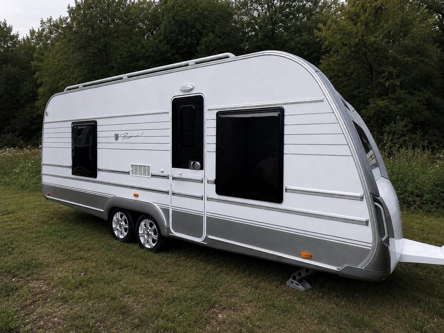 Tabbert Puccini 590 2014 AIRCO, Caravans en Kamperen, Caravans, Bedrijf, tot en met 4, Rondzit, Tabbert, Frans bed, 5 tot 6 meter