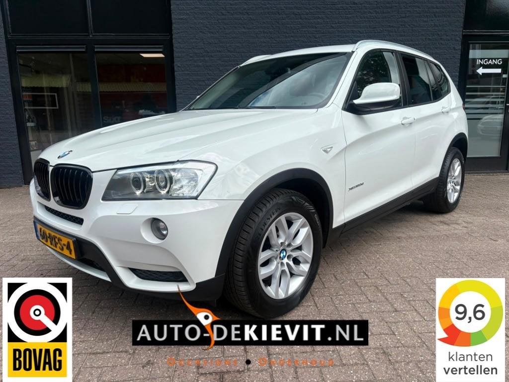 Bmw X3 xDrive20d High Executive, Auto's, Automaat, Euro 5, Wit, Bedrijf