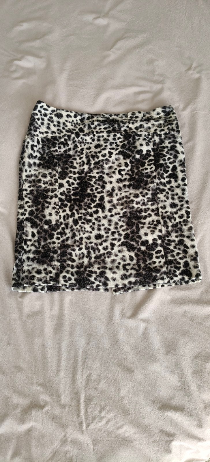 SCARVA Woman Luipaardprint rok - Maat 42, SCARVA Woman, Zwart, Maat 42/44 (L), Ophalen of Verzenden
