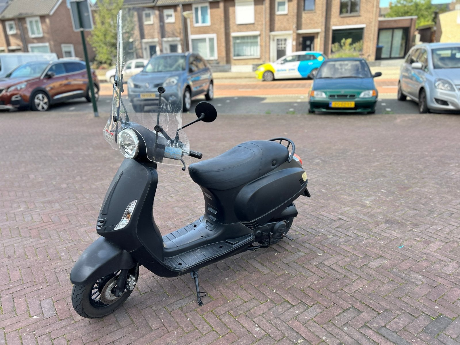 Senzo Riva Lux 2016 - Mat Zwart Scooter, Fietsen en Brommers, Ophalen of Verzenden, Gebruikt, Benzine, Overige merken