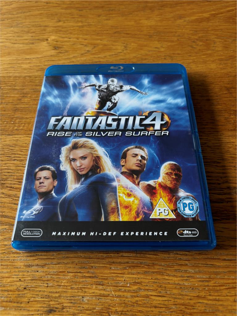 Blu-ray Fantastic 4 - Rise of the Silver Surfer - NLO, Cd's en Dvd's, Blu-ray, Ophalen of Verzenden, Gebruikt, Science Fiction en Fantasy