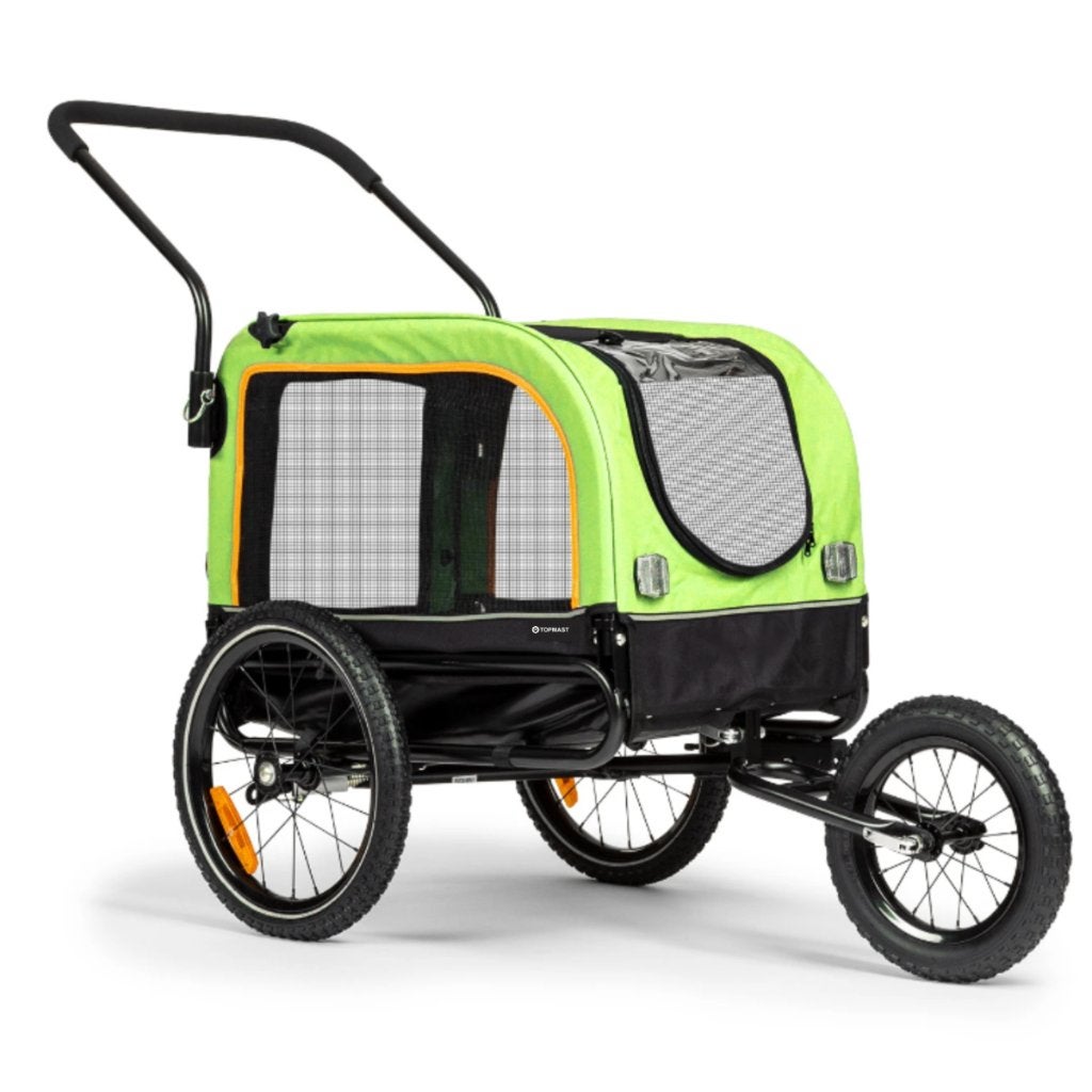 Fietskar voor honden - Hondenaanhanger - Nieuw/Retour, Dieren en Toebehoren, Honden-accessoires, Topmast, Info@petdiscount.nl