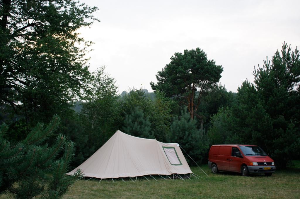 De Waard 6 persoons tent, Caravans en Kamperen, Tenten, Ophalen, Gebruikt, Tot en met 6