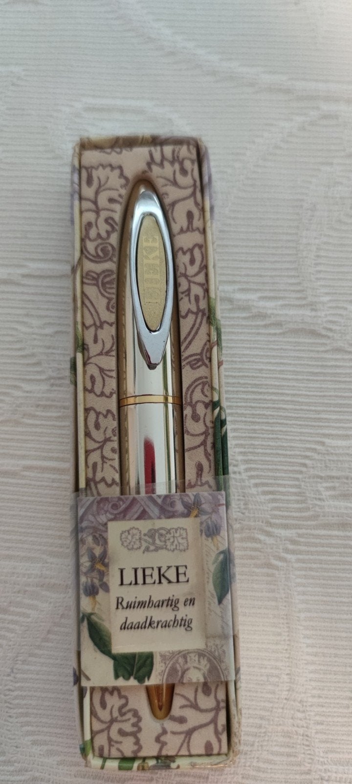 PERSONALISED GIFT voor LIEKE, INGE, SANDER, SOMONE..., Ophalen of Verzenden, Nieuw, Balpen, Overige merken