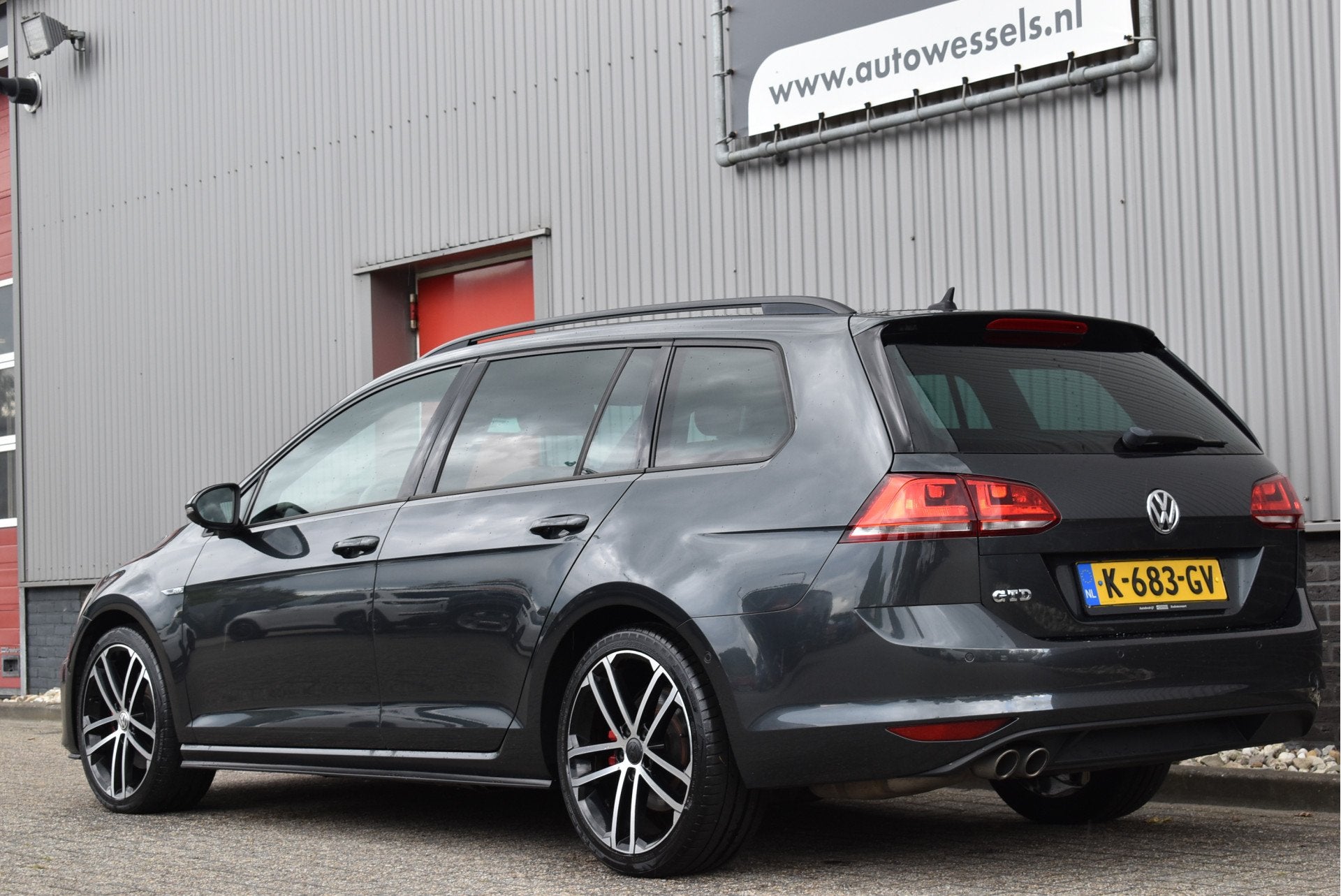 Volkswagen Golf Variant 2.0 TDI GTD Camera, Stoelverwarming,, Auto's, Gebruikt, Euro 6, 4 cilinders, Zwart