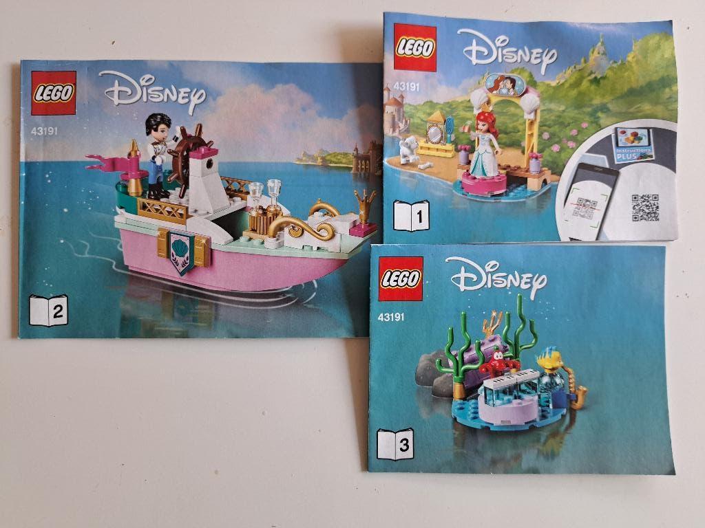 Lego Disney 43191 Ariels Feestboot, Compleet, Lego, Ophalen of Verzenden, Zo goed als nieuw