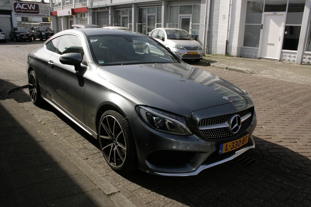 Mercedes-Benz C-Klasse C180 1.6 115KW Coupe 7G-TR+ 2016, Automaat, Stoelverwarming, Achterwielaandrijving, 1800 kg