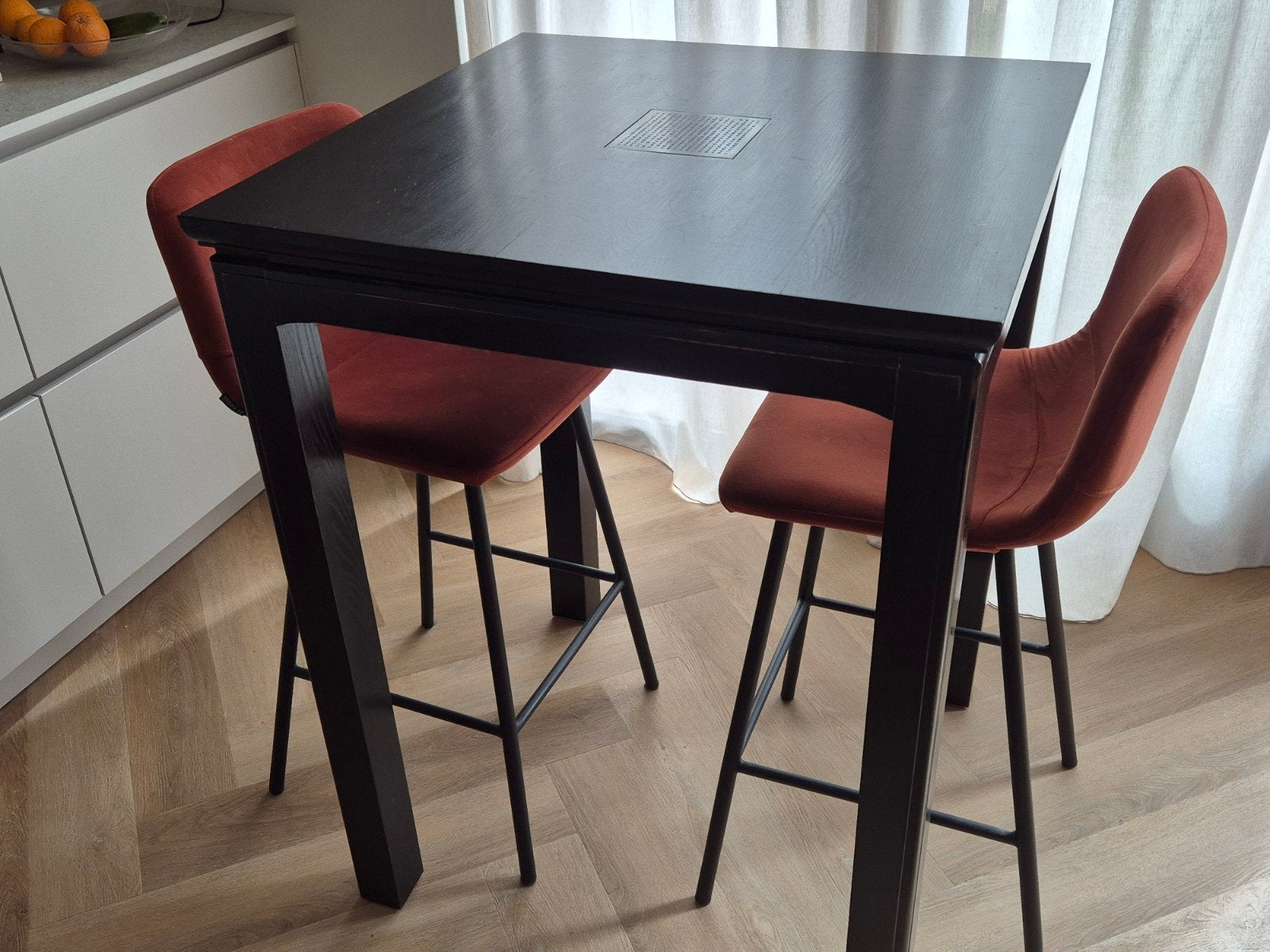 bartafel massief eiken, Ophalen of Verzenden