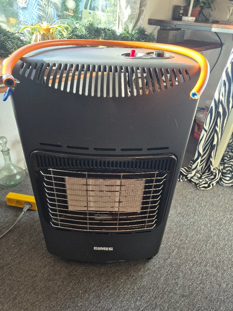 Simeg gaskachel zonder gasfles, Huis en Inrichting, Ophalen, Gebruikt, Gas, Gaskachel