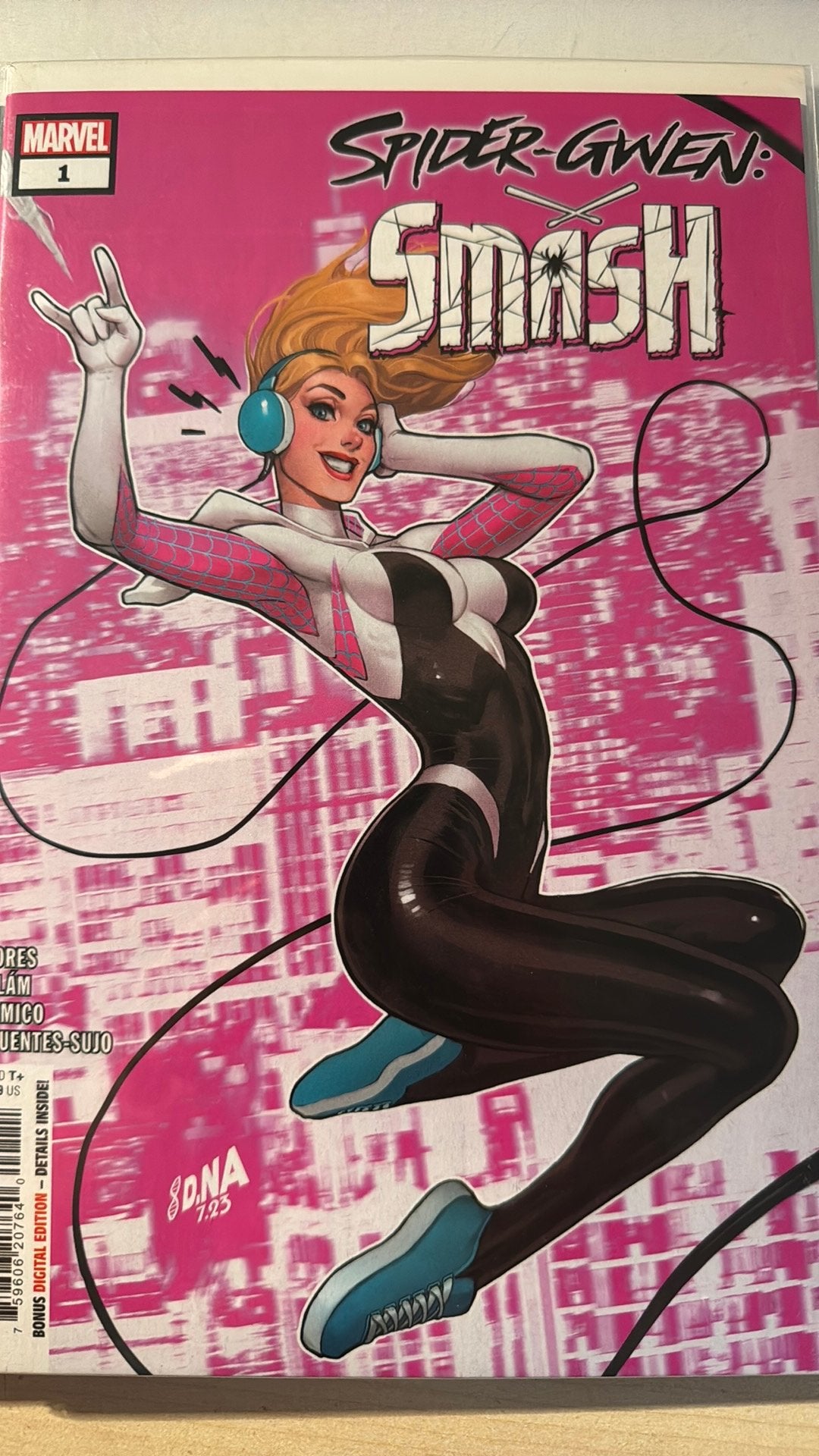 Spider Gwen: Smash, complete miniserie 1 t/m 4, 2024, Amerika, Complete serie of reeks, Flores, Ophalen of Verzenden