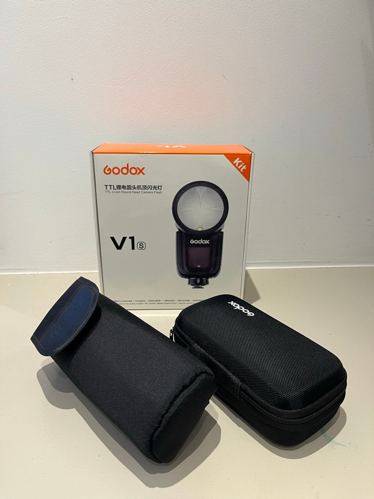 Godox V1S Sony TTL flitser - Zo goed als nieuw, Audio, Tv en Foto, Fotografie | Flitsers, Externe flitser, TTL, Ophalen of Verzenden
