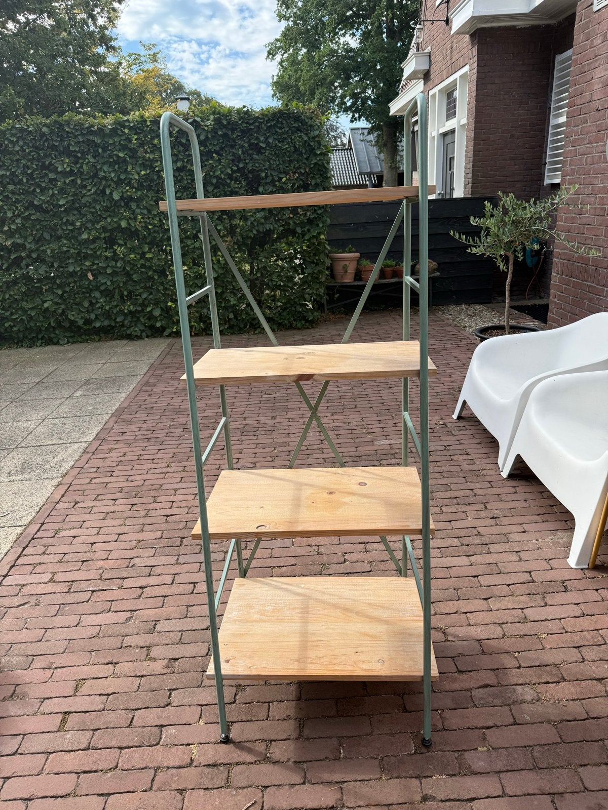 Stabiel rek/kast met uitdraaibare poten - 63x161x51 cm, Ophalen, Gebruikt