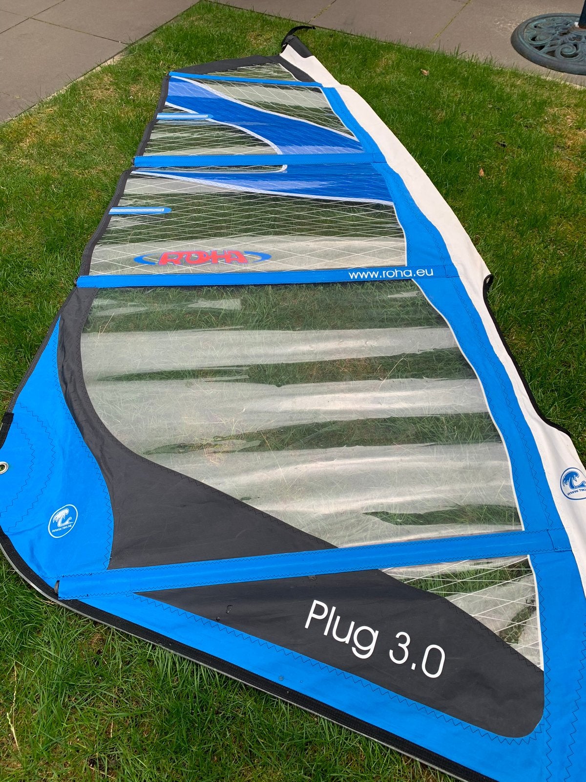 Roha Plug 3.0 surfzeil kids, Gebruikt, Minder dan 3.5 m², Met mast, Zeil