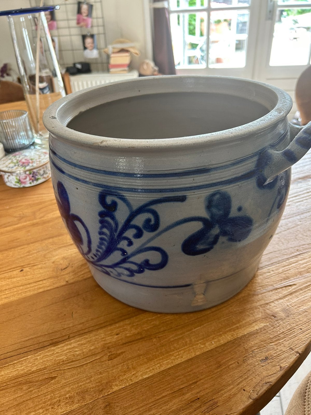 Grote keulse pot 30 cm, Ophalen, Gebruikt, Rond, Aardewerk