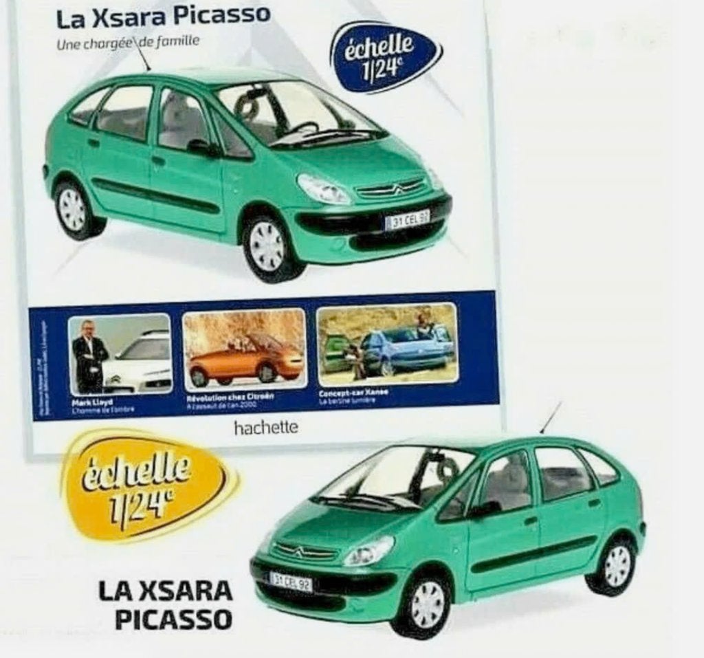 CITROEN Xsara Picasso 1994 schaal 1/24 Collection Citroen 59, Verzenden, Nieuw, Auto, Overige merken