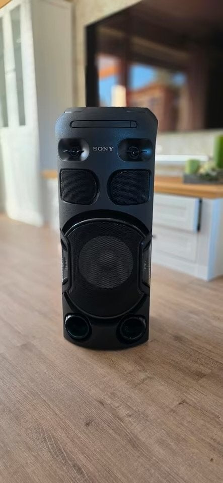 Sony MHC-V42D, Inclusief kabels, 120 tot 150 watt, Party speaker, Ophalen of Verzenden
