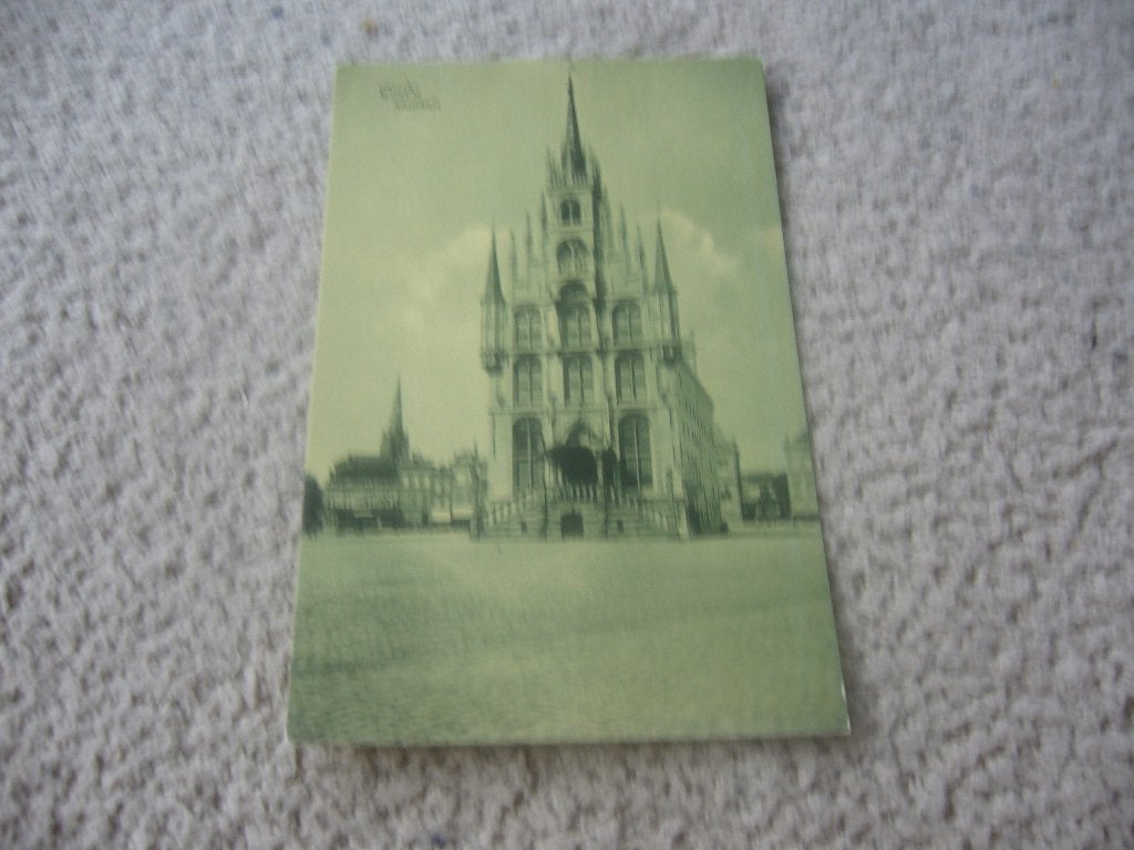 GOUDA  =  STADHUIS 1910, Ophalen of Verzenden, Voor 1920, Gelopen, Zuid-Holland