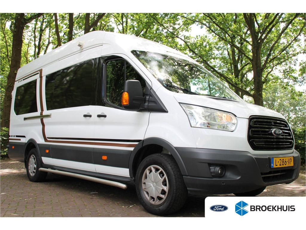 Ford Transit Camper, Auto's, Ford, 12 maanden, 2800 kg, Wit, Bedrijf