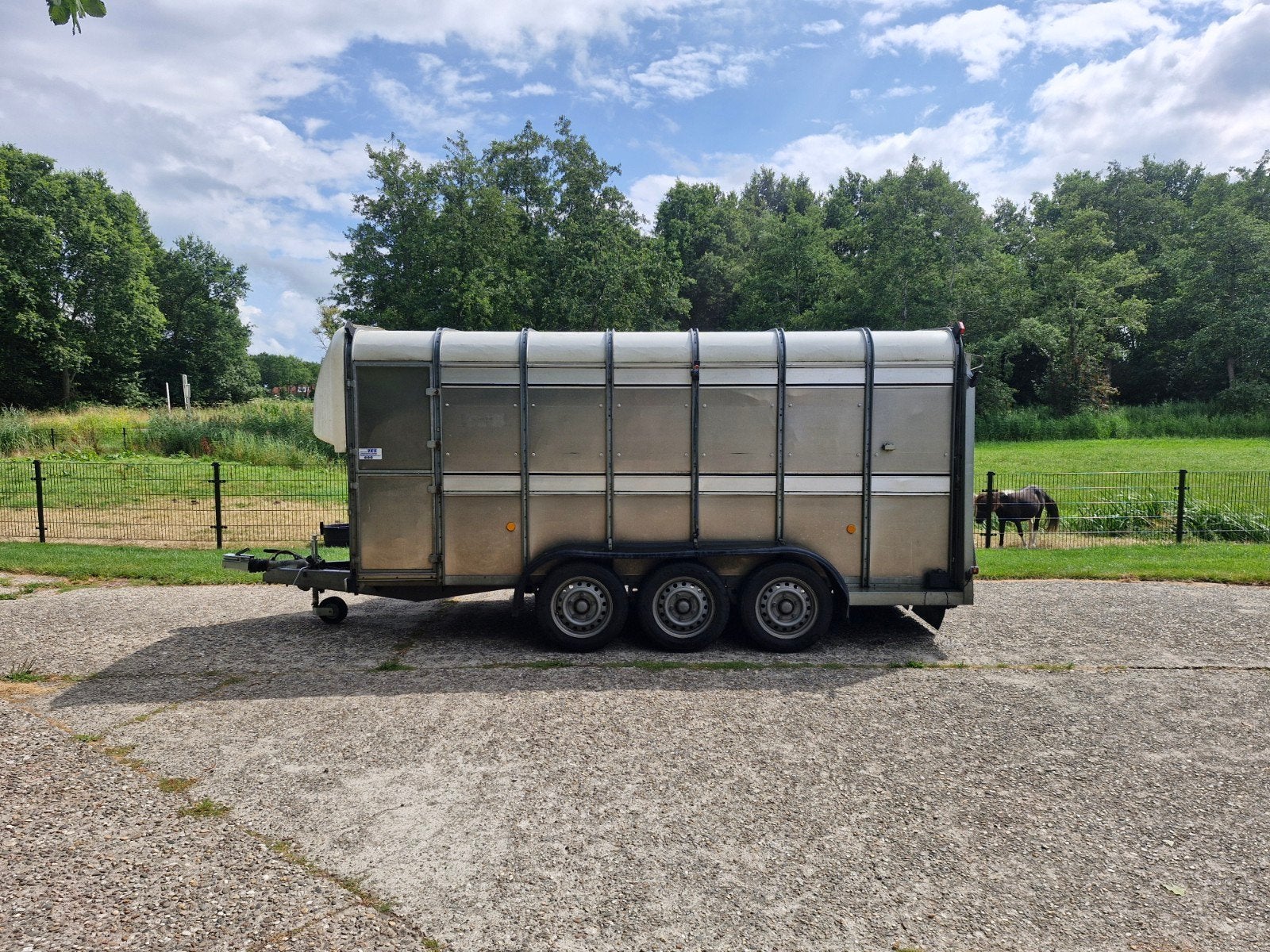 Ifor williams veetrailer 3500kg, Ophalen, -, Zo goed als nieuw, -