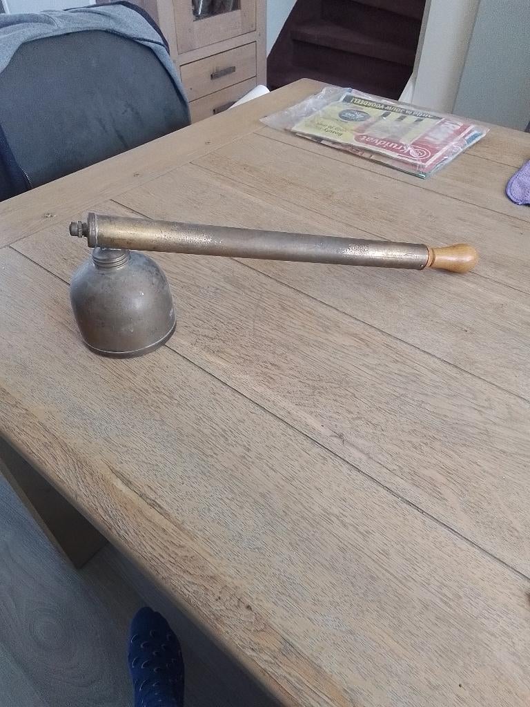 Koperen gifspuit, Antiek en Kunst, Ophalen of Verzenden, Koper