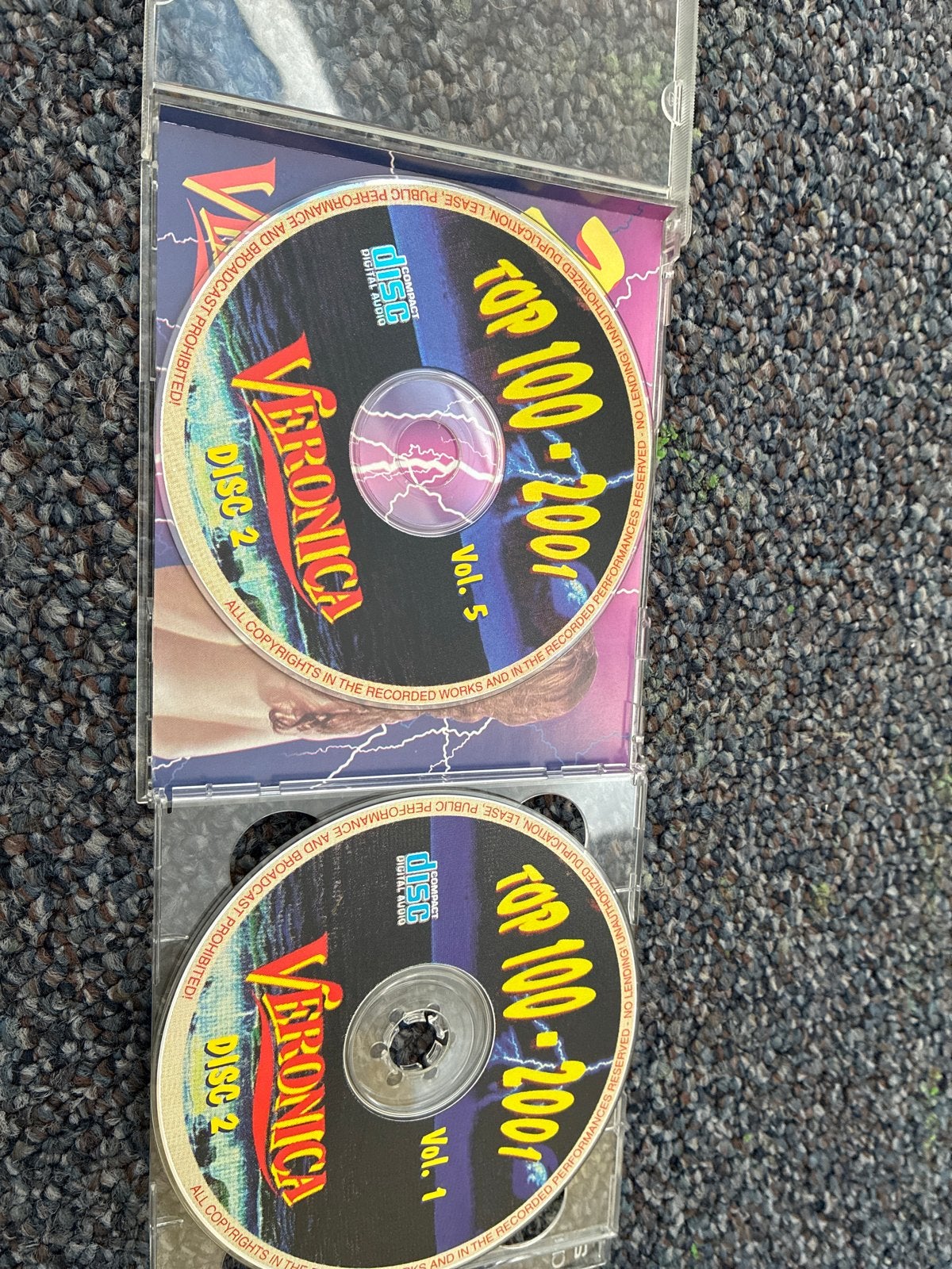 Veronica Top 100 - 2001 Vol. 1 & 5 CD's, Ophalen of Verzenden, Gebruikt, Pop, Verzamelalbum