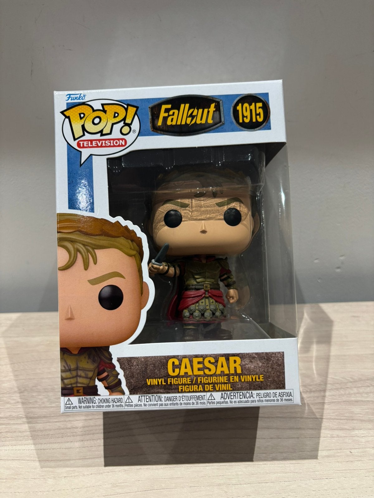 Funko POP Caesar #1915 - Fallout - Figurine Vinyle, Funko Europe, Ophalen of Verzenden, Zo goed als nieuw, 4th floor, 1 Queen Caroline St, London W6 9YN, Verenigd Koninkrijk