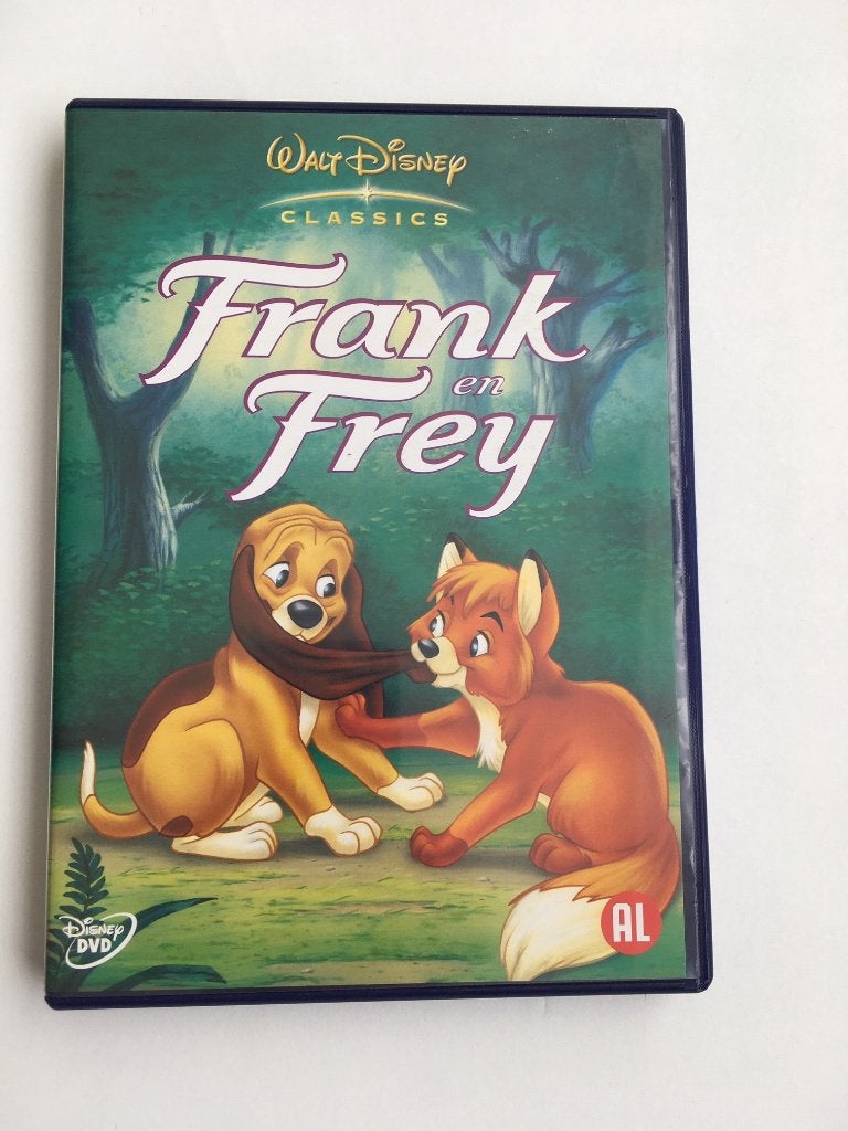disney dvd FRANK en FREY in ~~nieuw~~ staat, Verzenden, Nederlands, Zo goed als nieuw, Alle leeftijden