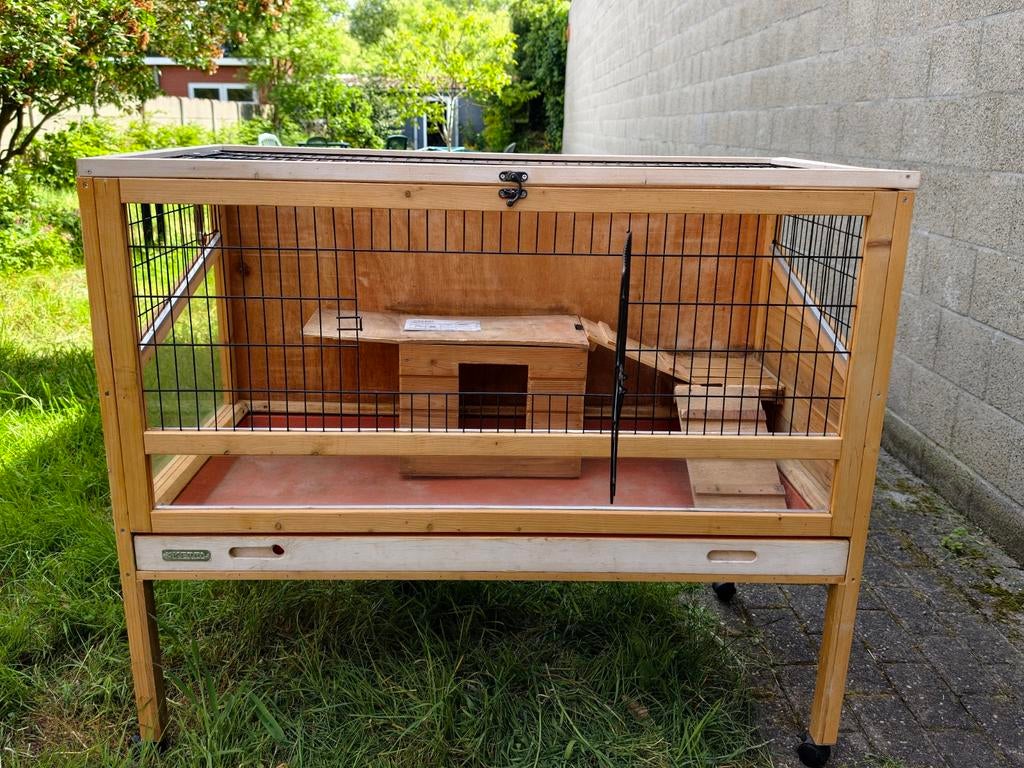 Konijnen of cavia kooi Kerbl, Kooi, 110 cm of meer, Cavia, Ophalen