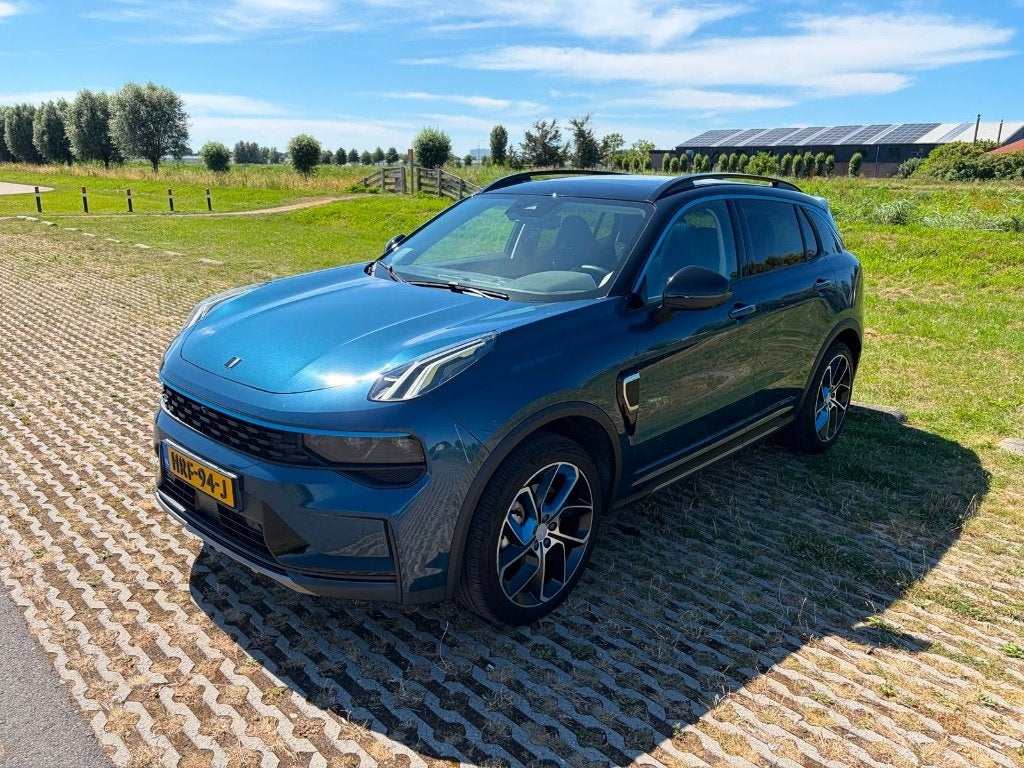 Lynk & Co 1.5TD 261pk Phev 7DCTH 2022 Blauw, Auto's, Lynk & Co, Stof, 1800 kg, Euro 6, Plug-in hybride