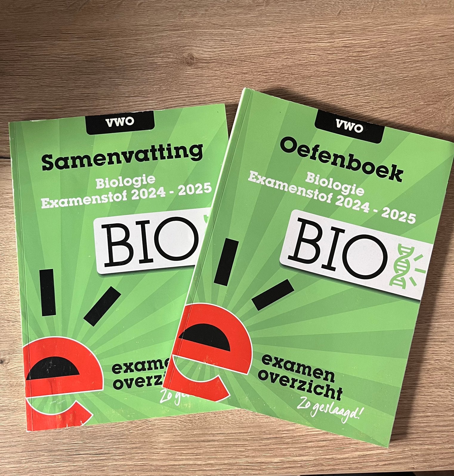 Examen Overzicht - Biologie Vwo - Samenvatting & Oefenboek, Ophalen of Verzenden, Zo goed als nieuw, VWO, Natuurkunde