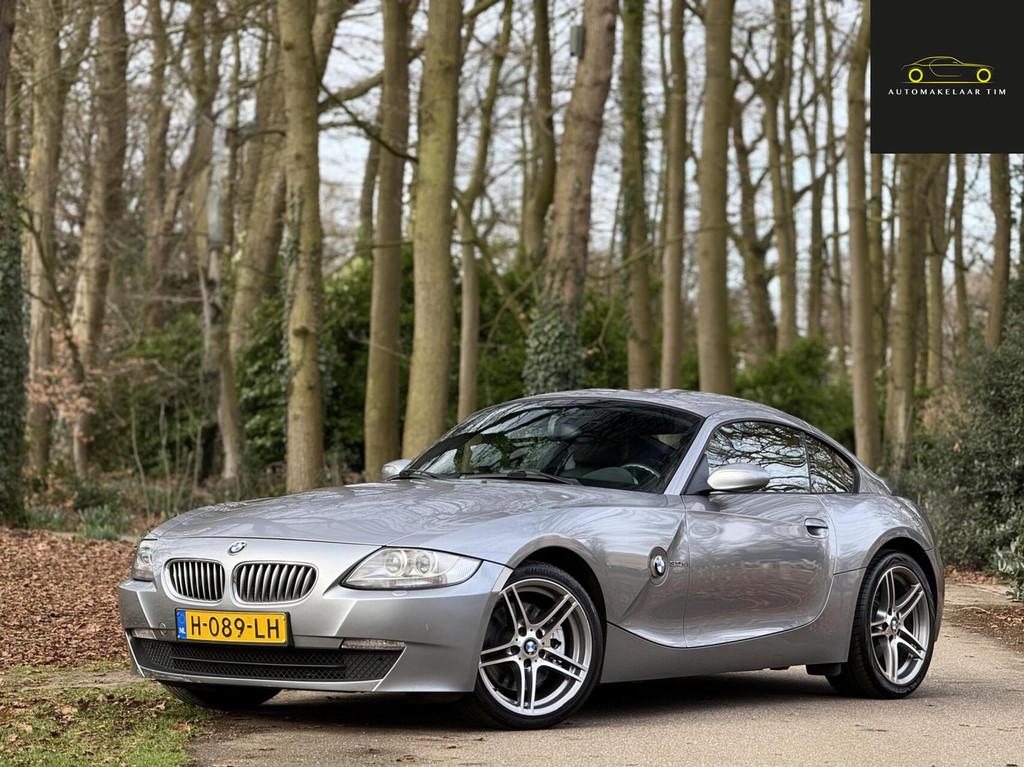 BMW Z4 Coupe 3.0si aut., Auto's, BMW, Automaat, Gebruikt, Zwart, Stoelverwarming