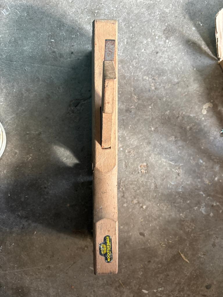 Vintage Nooitgedacht schaaf - Houten handgereedschap, Ophalen of Verzenden, Gebruikt