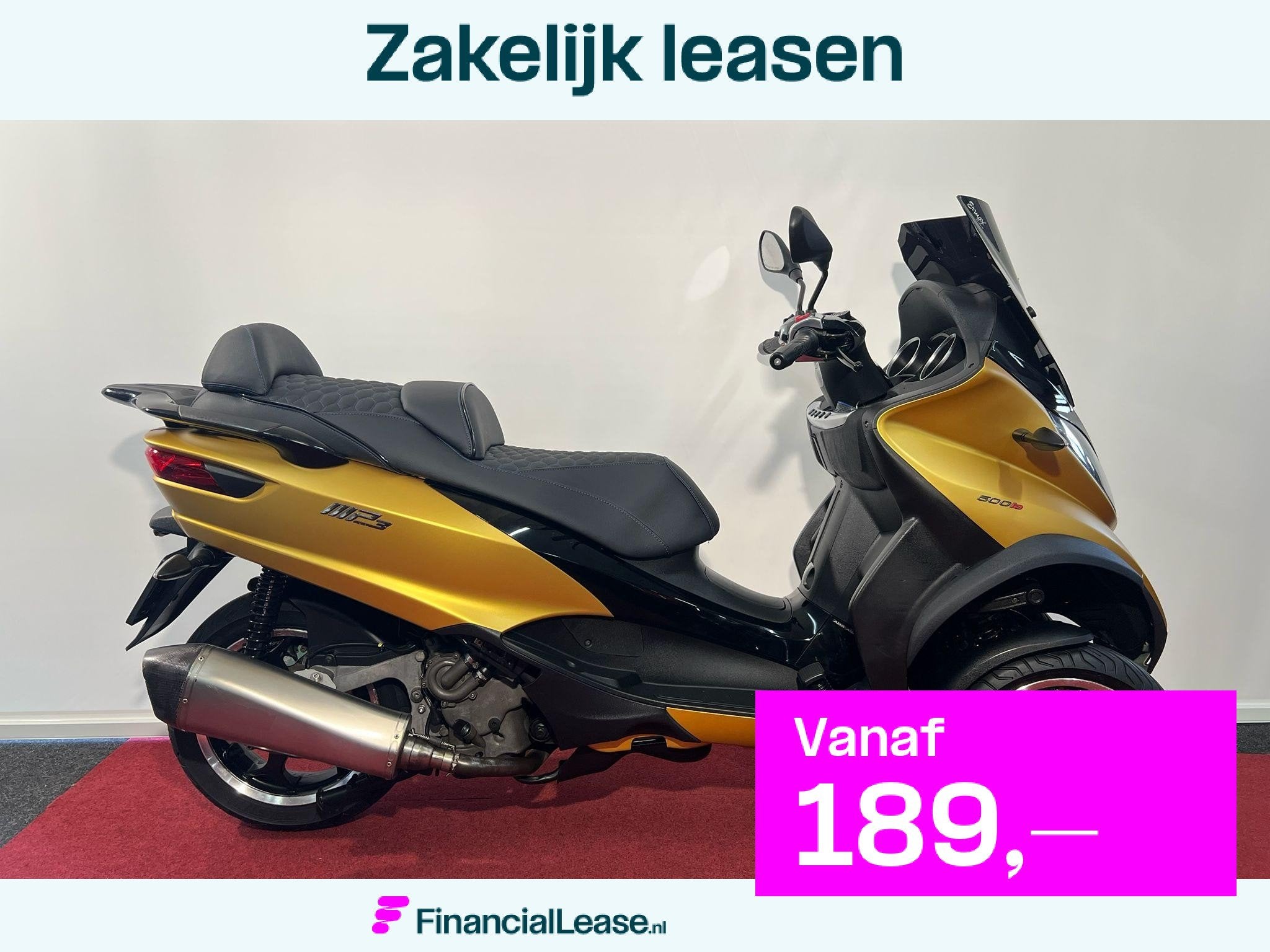 Piaggio MP3 500 LT ABS, Motoren, Motoren | Piaggio, Scooter, 493 cc, Bedrijf, Traction Control