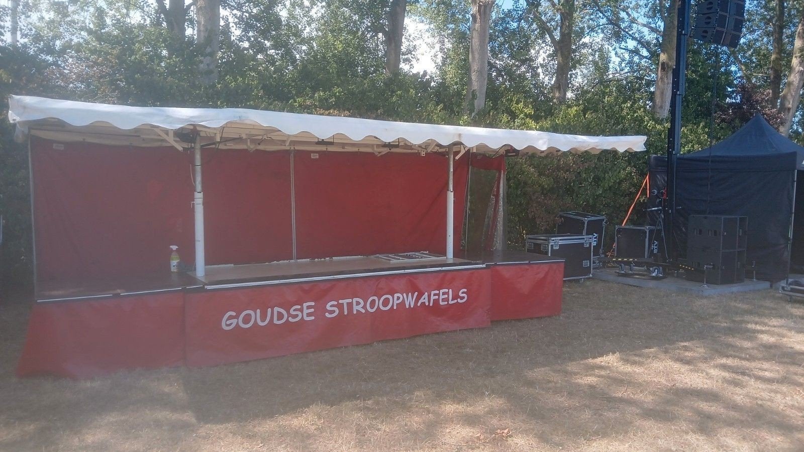 Verkoopwagen, bagagewagen,, Ophalen, Gebruikt