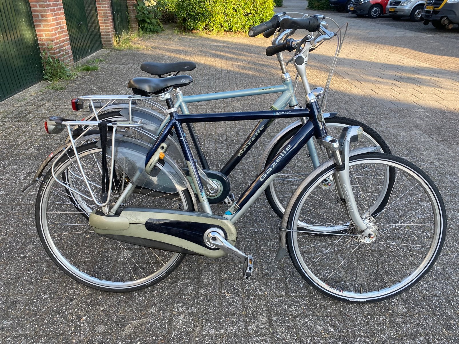 2x gazelle Herenfietsen met 8versnellingen, Fietsen en Brommers, Fietsen | Heren | Herenfietsen, Ophalen of Verzenden, Zo goed als nieuw