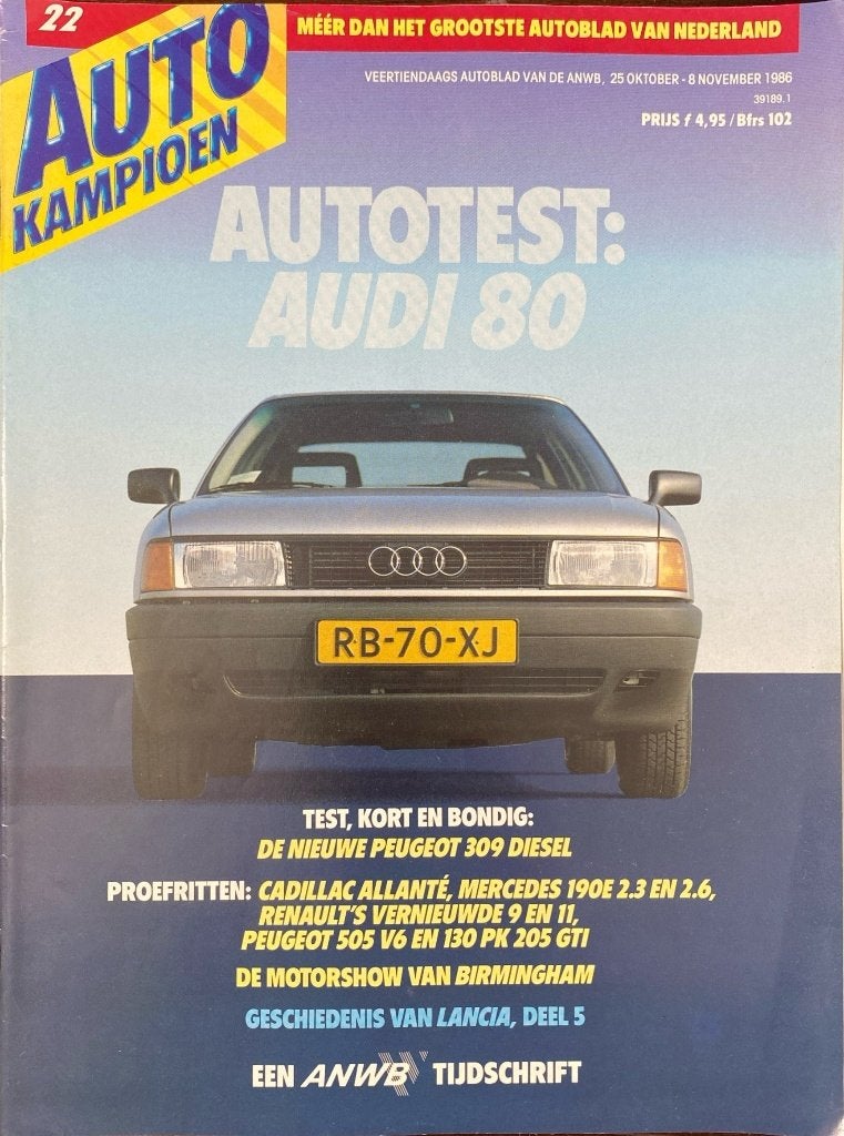 Autokampioen 22 1986, Ophalen of Verzenden, Gelezen, Algemeen