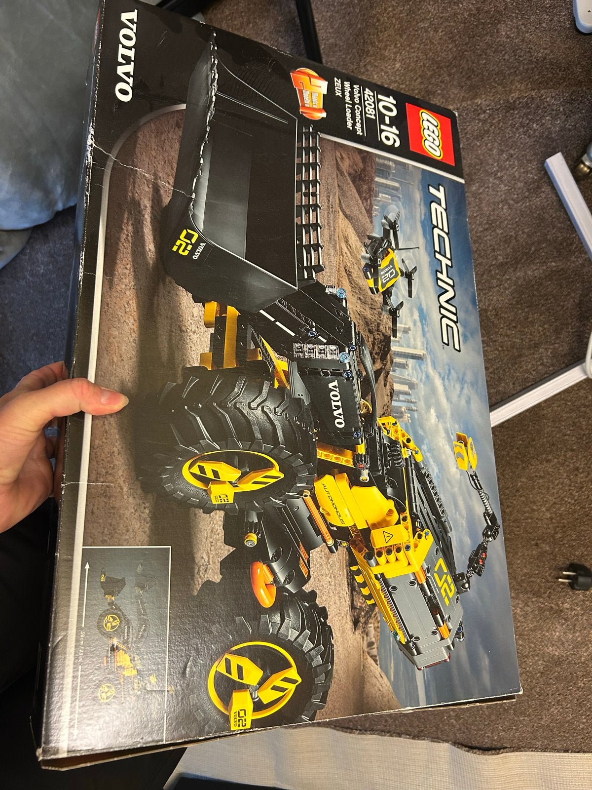 LEGO Technic 42081 Volvo Concept Wiellader ZEUX, Ophalen of Verzenden, Nieuw, Overige merken