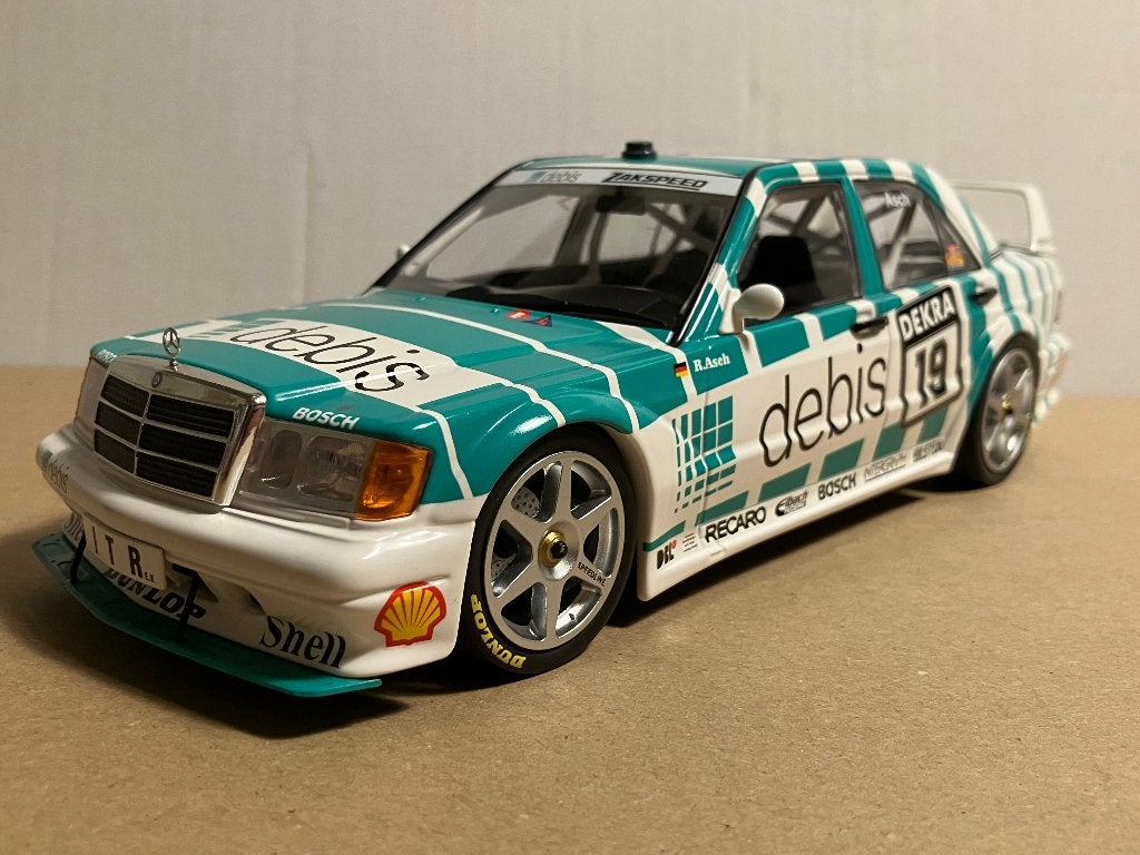 Mercedes 190 E 2.5 16v Evo2  DTM 1991 Nr 19 1/18 Minichamp, Ophalen of Verzenden, Nieuw, Auto, MiniChamps