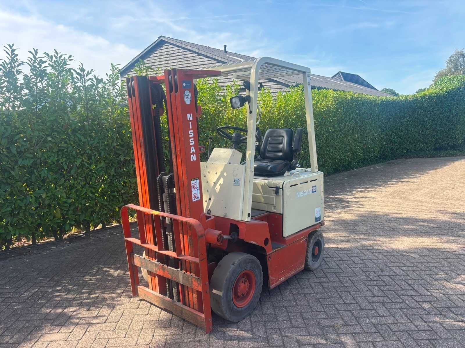 Nissan 18U Vorkheftruck, Elektrisch, Heftruck, Nissan
