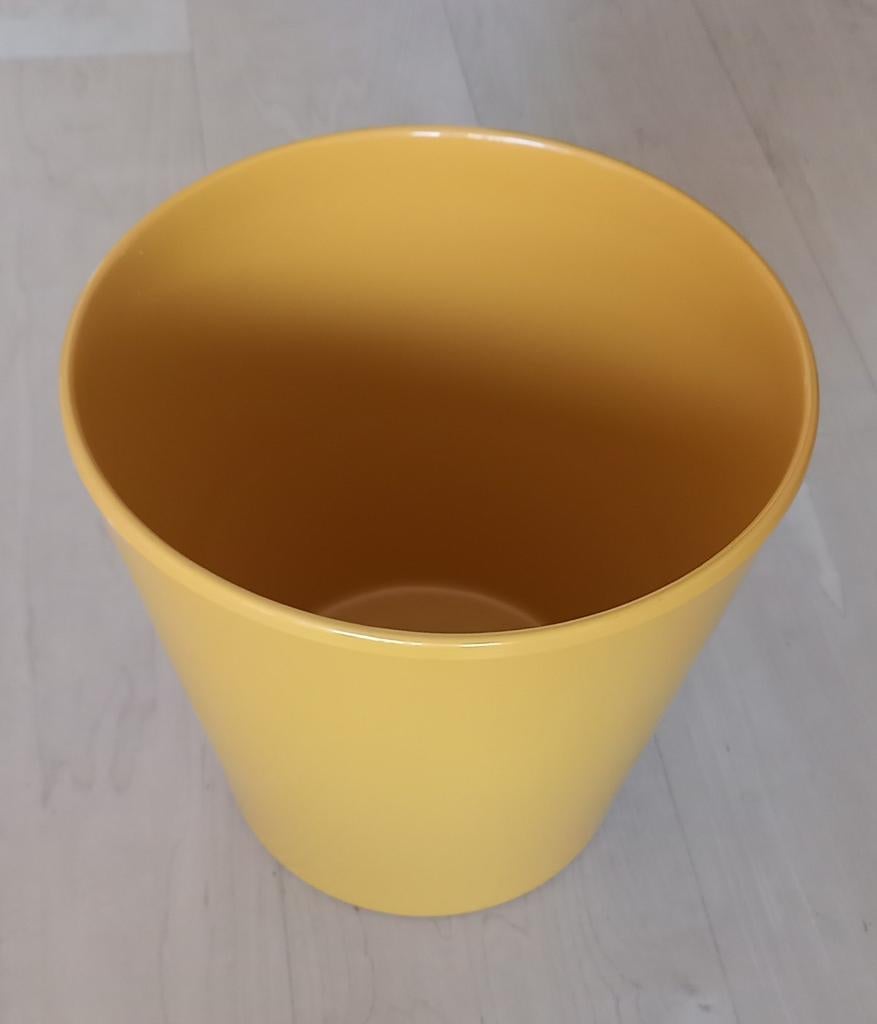 Okergele keramieken plantenpot., Ophalen of Verzenden