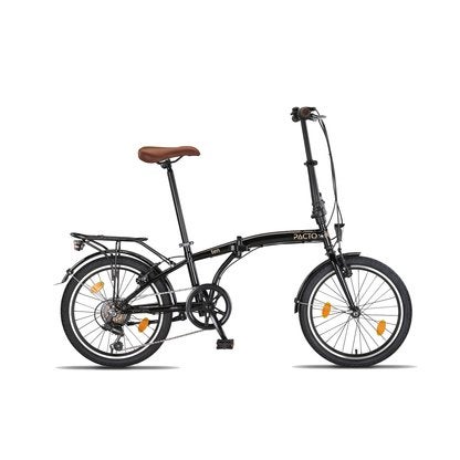 pacto ten vouwfiets zwart 6v shimano 20 inch, Fietsen en Brommers, Fietsen | Vouwfietsen, Ophalen, 20 inch of meer, Nieuw, Totaal opvouwbaar