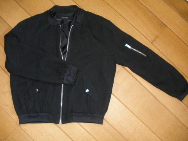 ZARA Basic bomber jack zwart maat M - nieuw -, Zara, Ophalen of Verzenden, Nieuw, Zwart